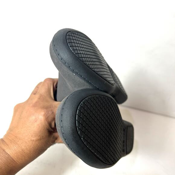 Sketchers SKCH+3 Hidden Wedge Gray Suede Womens Sz 7 Shoes Ankle Bootie Faux Fur - Picture 6 of 11